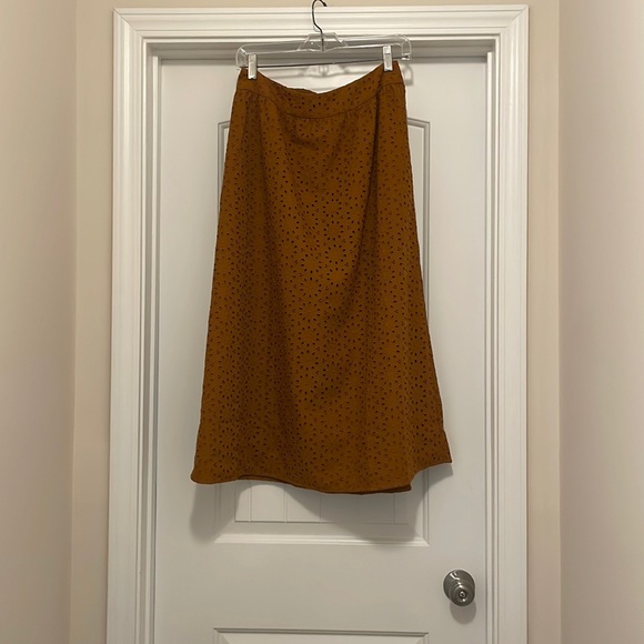 NWT Lolina Midi Set Toffee Sunburst Eyelet Size 8 - Picture 2 of 11